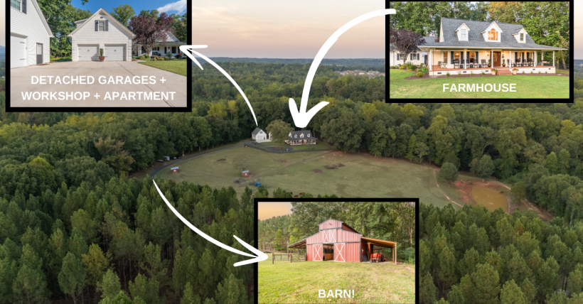 60 Clark Road - Enjoy Farm Life with all the modern conveniences 12 miles from Downtown Greenville